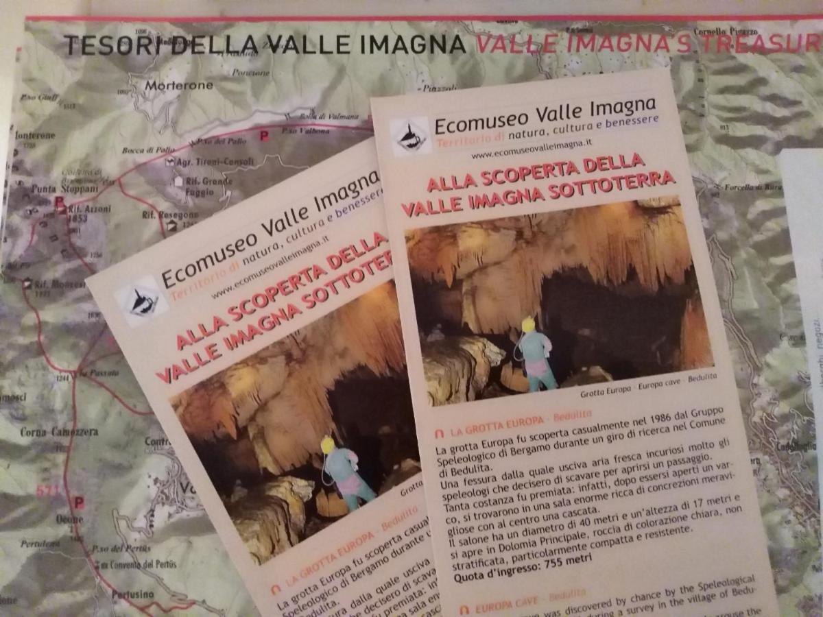 La Tavernetta Del Riccio Rota d'Imagna Eksteriør billede